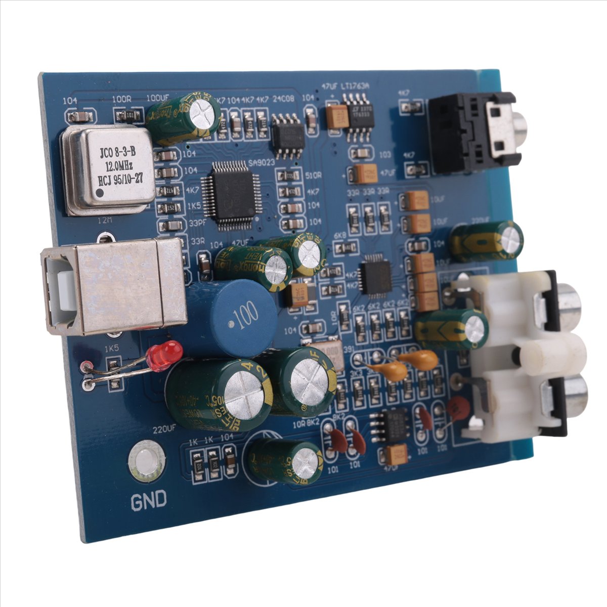 Audio Home Cinema - A64I MIni USB Dekoder Kartı ES9028K2M+SA9023
