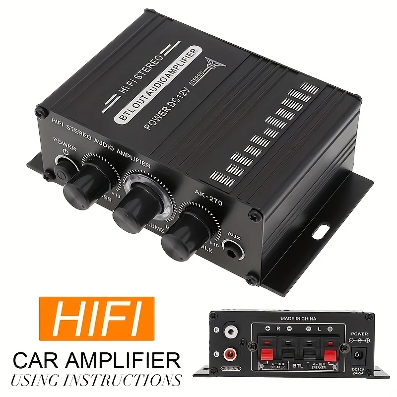 AK-270 HIFI Amplifikatör, 2.0  - Audio Home Cinema incelemesi ve fiyatı