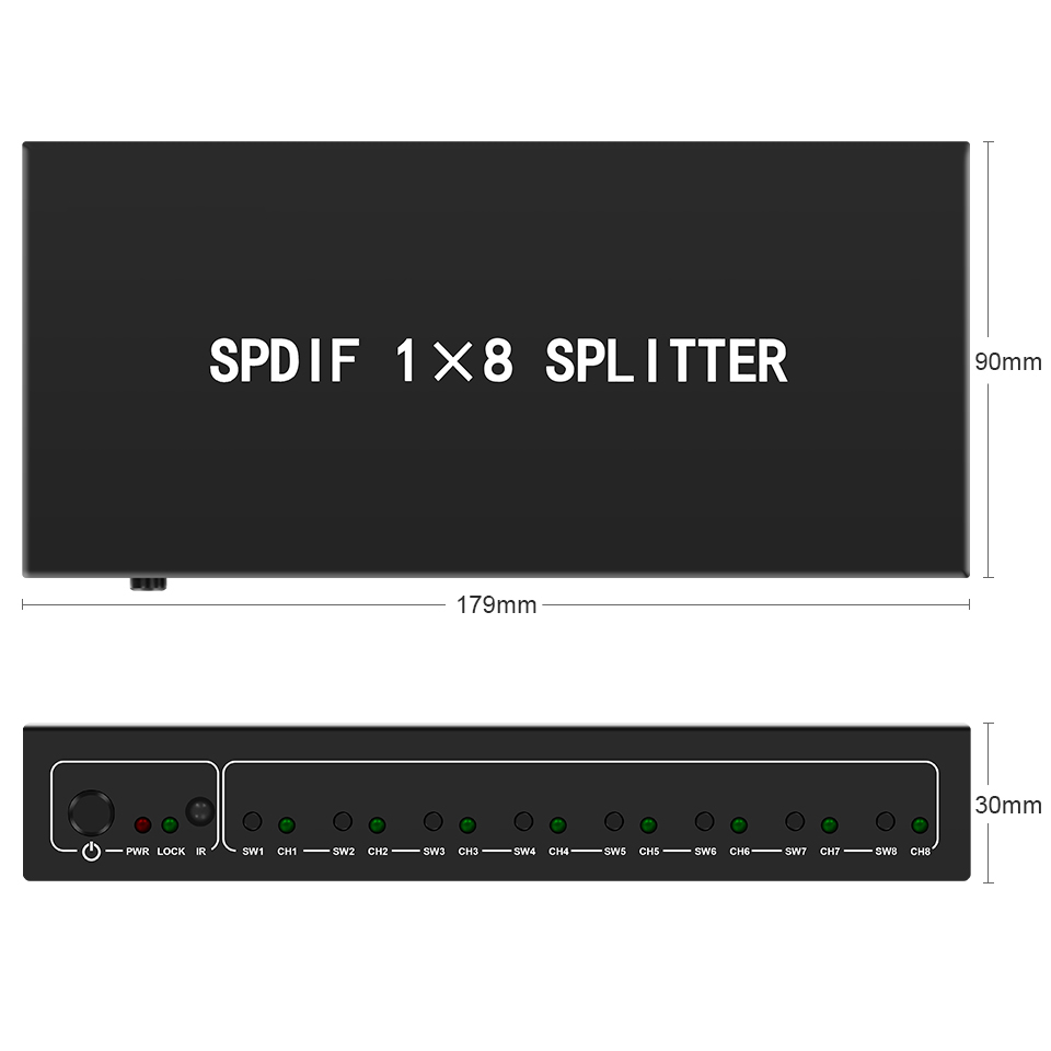 Optik ses dağıtıcı kablosu, 1  - Home Cinema Tv incelemesi ve fiyatı