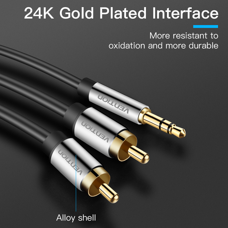 Vention RCA Kablosu 3.5 ila 2r - Home Cinema Tv incelemesi ve fiyatı